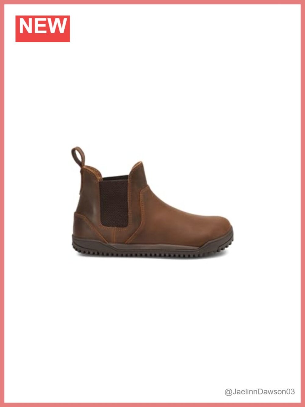 Xero Shoes Ridgeway Chelsea Boots Leather Ankle Wide Toe Box Zero Drop